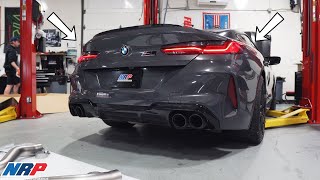 BMW F92 M8 EVENTURI CARBON FIBER INTAKE INSTALL!!! (DIY)