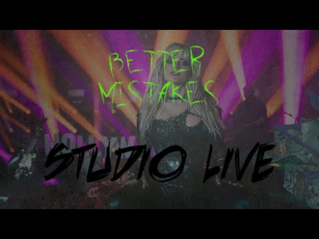 Bebe Rexha - Better Mistakes (Studio Live Version) (Visualizer) class=