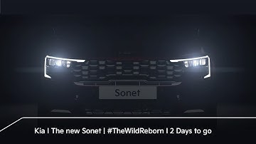Kia I The new Sonet | #TheWildReborn I 2 Days to go