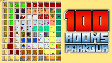 Minecraft: 100 Rooms Parkour | Half-Way There! (Part 1)