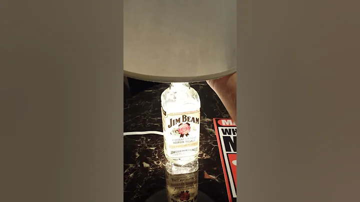 Jim beam lamp by Bo Roberson