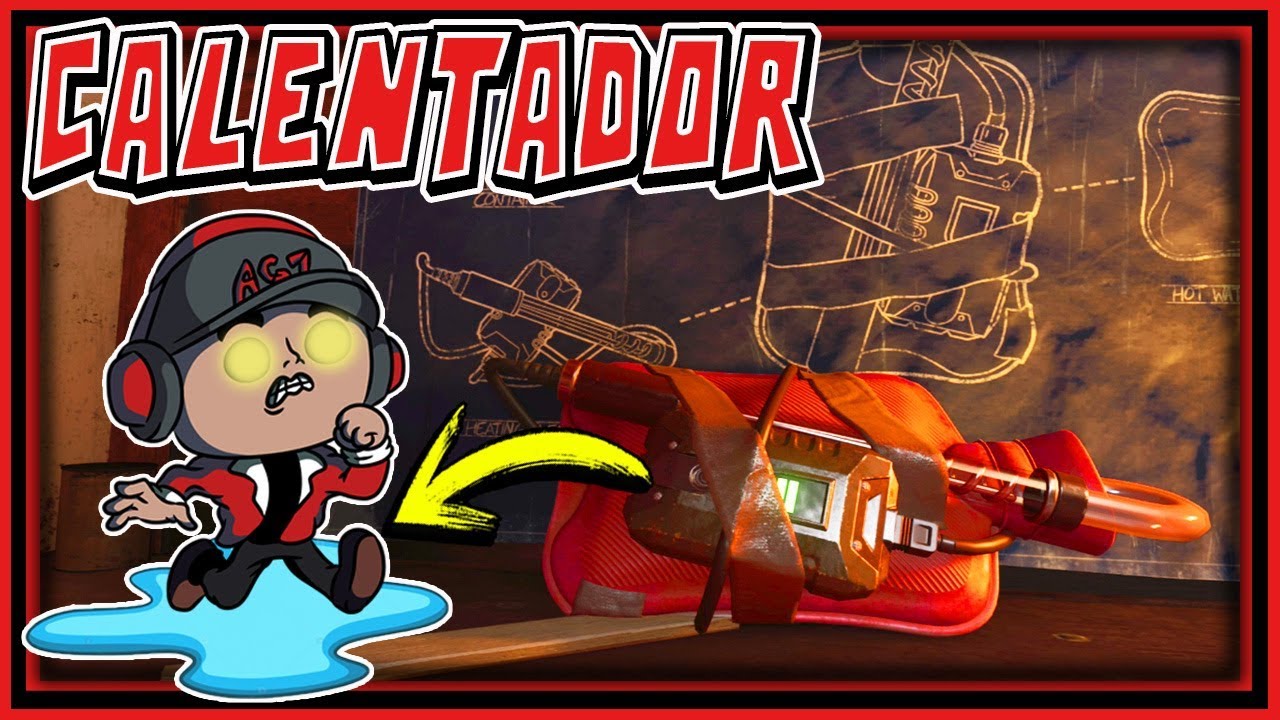 CONSTRUIR CALENTADOR TAG DER TOTEN ZOMBIES BLACK OPS 4 glitch serie