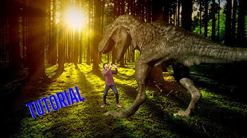 how to make adventure video | Jurassic World vfx Editing tutorial |Hollywood vfx video | Dinosaur