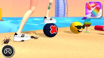 ASMR Tippy Toe - Gameplay Walkthrough Part 40 - Basic Game To Play (iOS, Android)