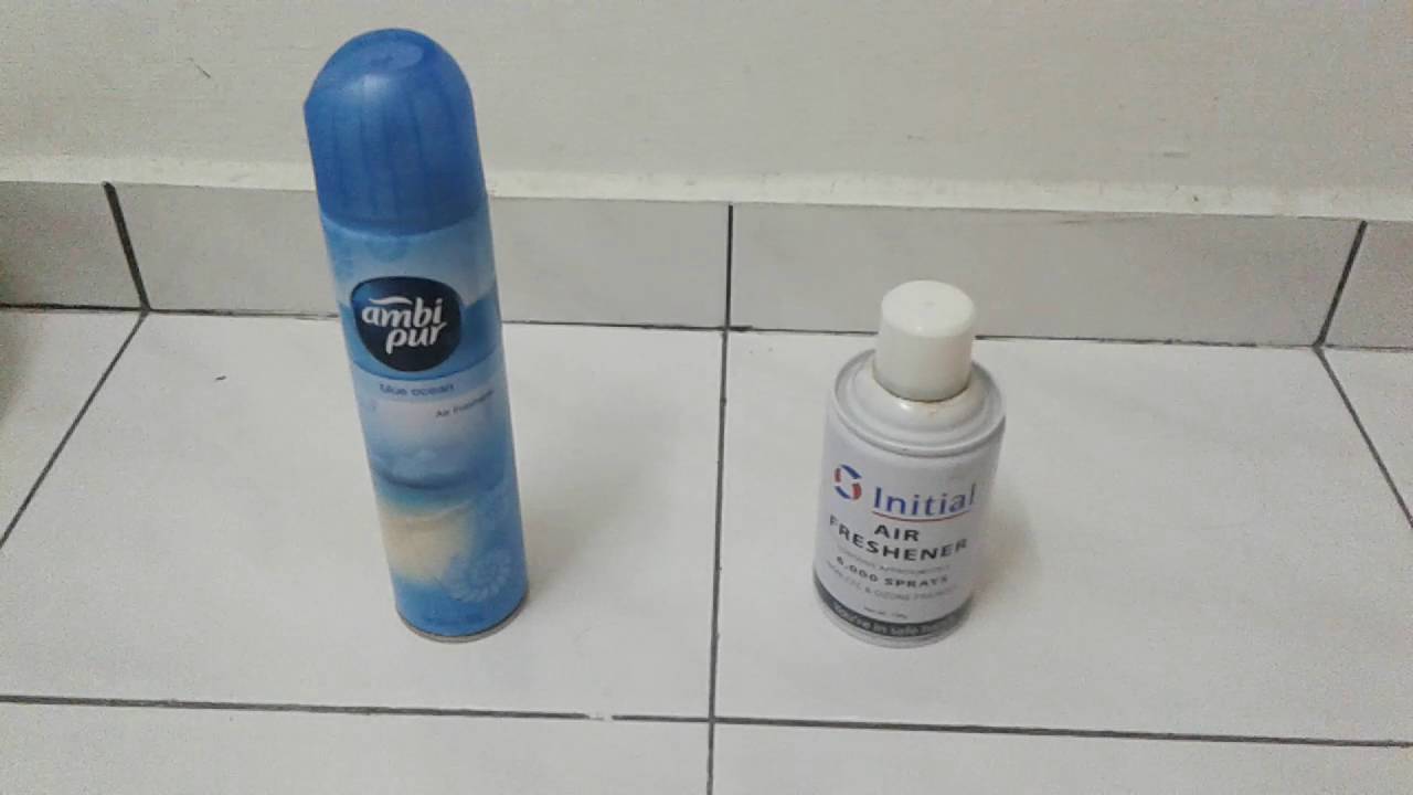 Comparison between ambipur and initial air freshener YouTube