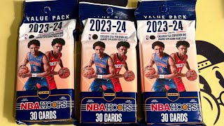 New  202324 Panini NBA Hoops Value Packs! Orange Explosion