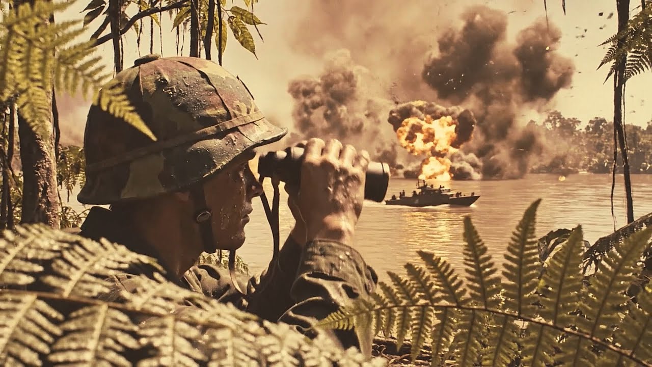 Vietnam War Radio : Patrol   Fight Clash | Gunboat Combat Air Strike Coordination Paranoid Music