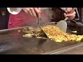 Japanese grilled noodles yakisoba | teppanyaki in Japan