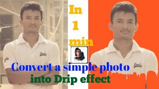 Convert a simple photo into drip effect just in 1 minute. screenshot 4