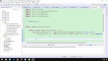 168 小猴子1024 Java基础视频 08 IO流 缓冲字符流拷贝文件