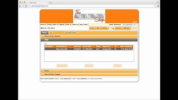 The Maintenance Shop VIDEO 8 - Work Order Processing - EDIT and POST
