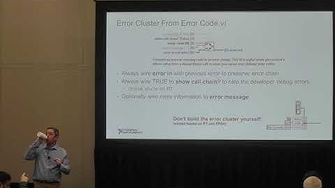 2018 NIWeek Darren Nattinger What To Expect When You Are Expecting And Error