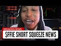 Ffie stock new price target  short squeeze explained