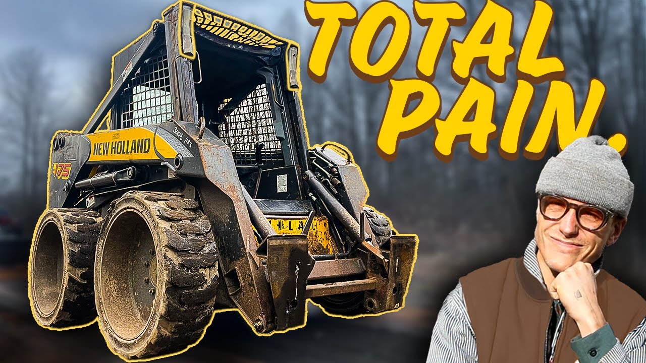 Bucket Pin SHEARS OFF - Skid Steer Major Repairs