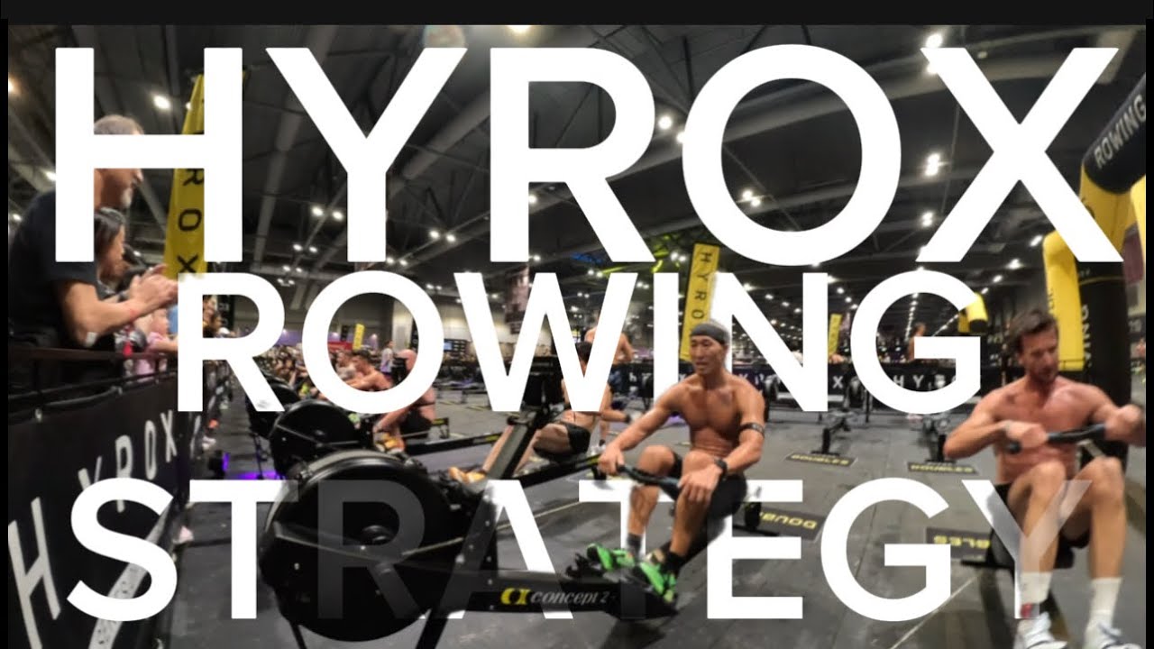 HYROX ROWING ロウイング攻略 - YouTube