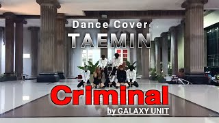 Taemin - Criminal Cover By Galaxy Unit