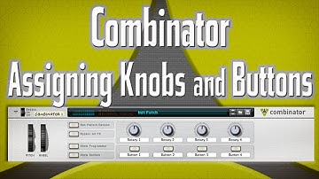The Combinator: Assigning Knobs and Buttons (Reason 5/ Record 1.5 Tutorial)