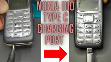 Nokia 1110 Type C charging port 🙄😮😶