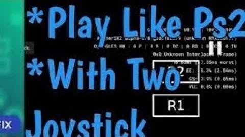 How To Set Controls In Aether Sx2 Emulator | With Two Joystick | BigFootPlayz