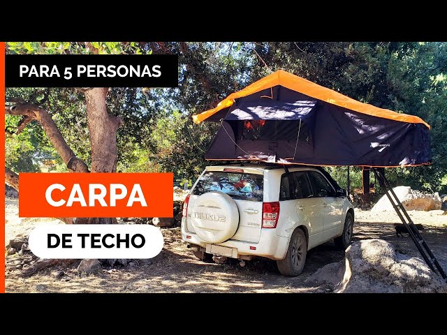 Camperizar fácilmente un coche con una tienda de techo de Foxcamper -  TecnoBitt :- Un bit de tecnología diaria