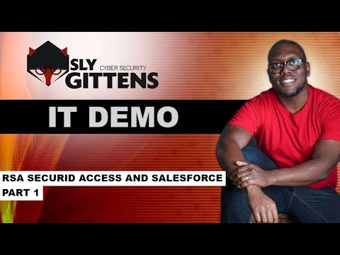 Multi-Factor Authentication for Salesforce:  RSA SecurID Access Push Authentication | MFA | 2FA