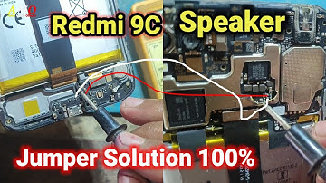 Redmi 9C Ringar Speaker Jumper Redmi Mobile Speaker Jumper Solution
