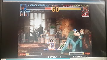 KOF95 Clark special bug real ;)