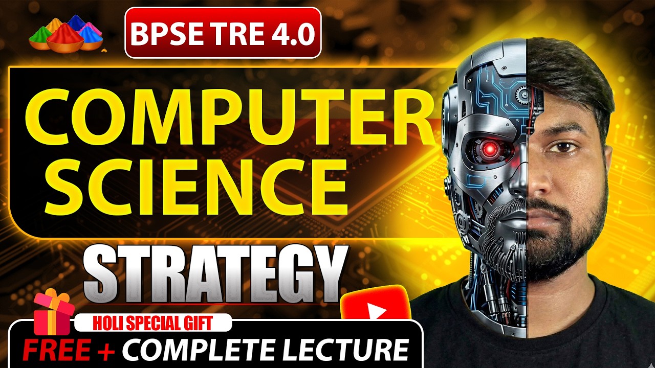 🚀 BPSC TRE 4.0 Computer Science Preparation Strategy | Complete Roadmap ...