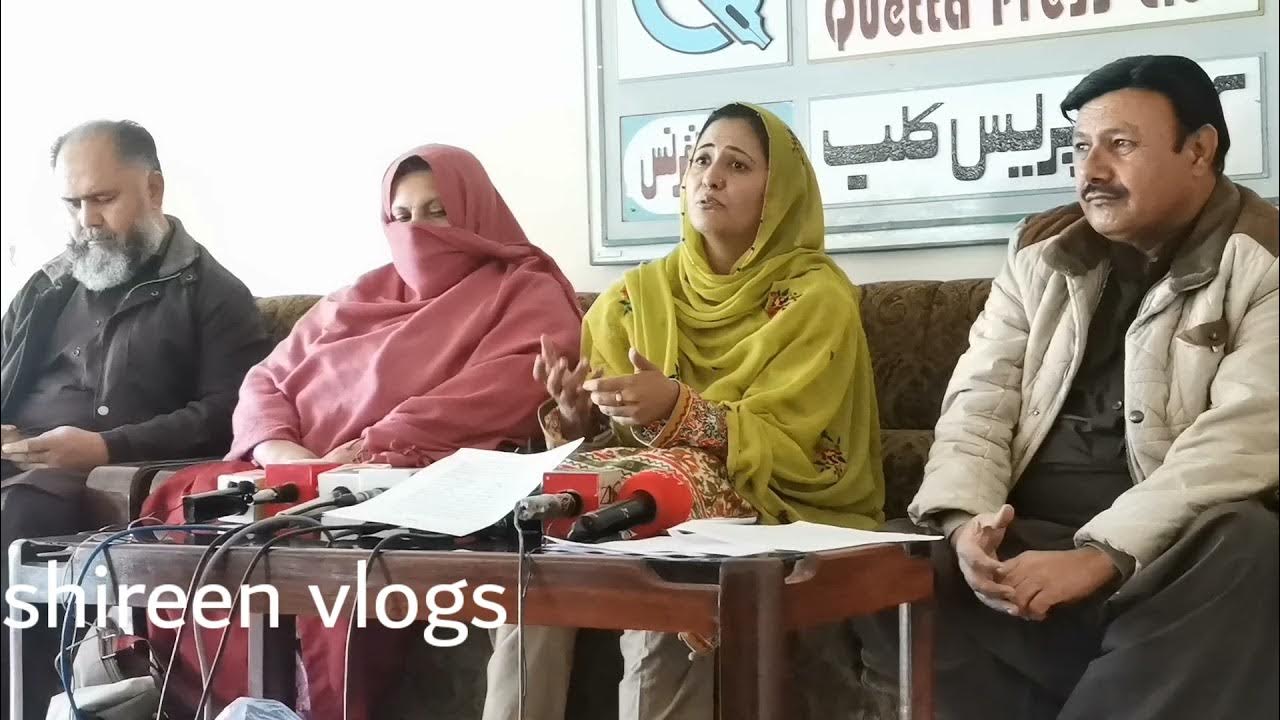 ایواجی الائنس بلوچستان اور وومن لیڈ الائنس کی طرف سے کم عمری کی شادی کے حوالے سے پریس کانفرنس 