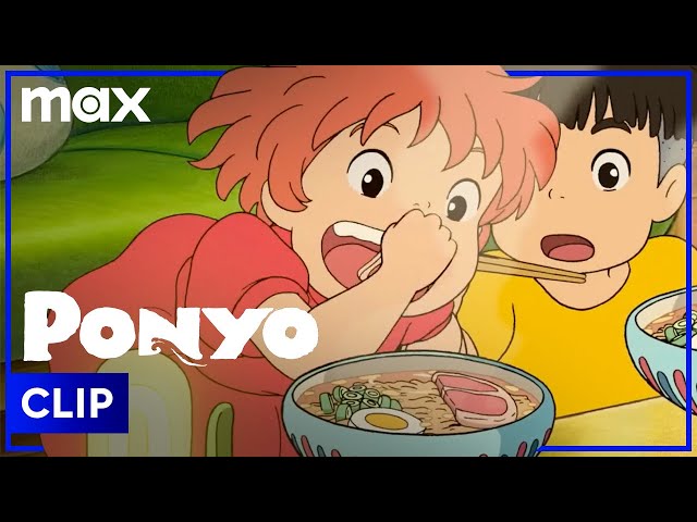 Ponyo & Sōsuke Eat Ramen