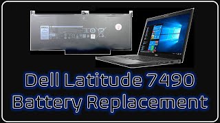 Dell Latitude 7490 Battery Replacement