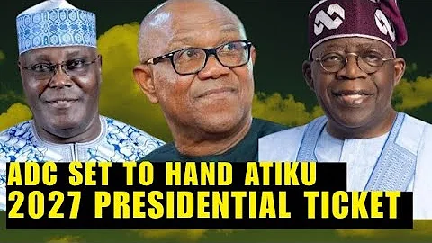 Tinubu 2027 Victory Confirm As Atiku Beat Peter Obi To ADC Presidential Ticket 
