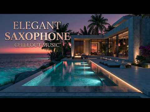 Midnight Velvet Lounge - Elegant Sax Chillout Music - Smooth Jazz For A Luxury Night View