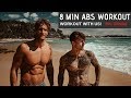 8 minutes dentranement abs  abdos de plage avec johnny edlind