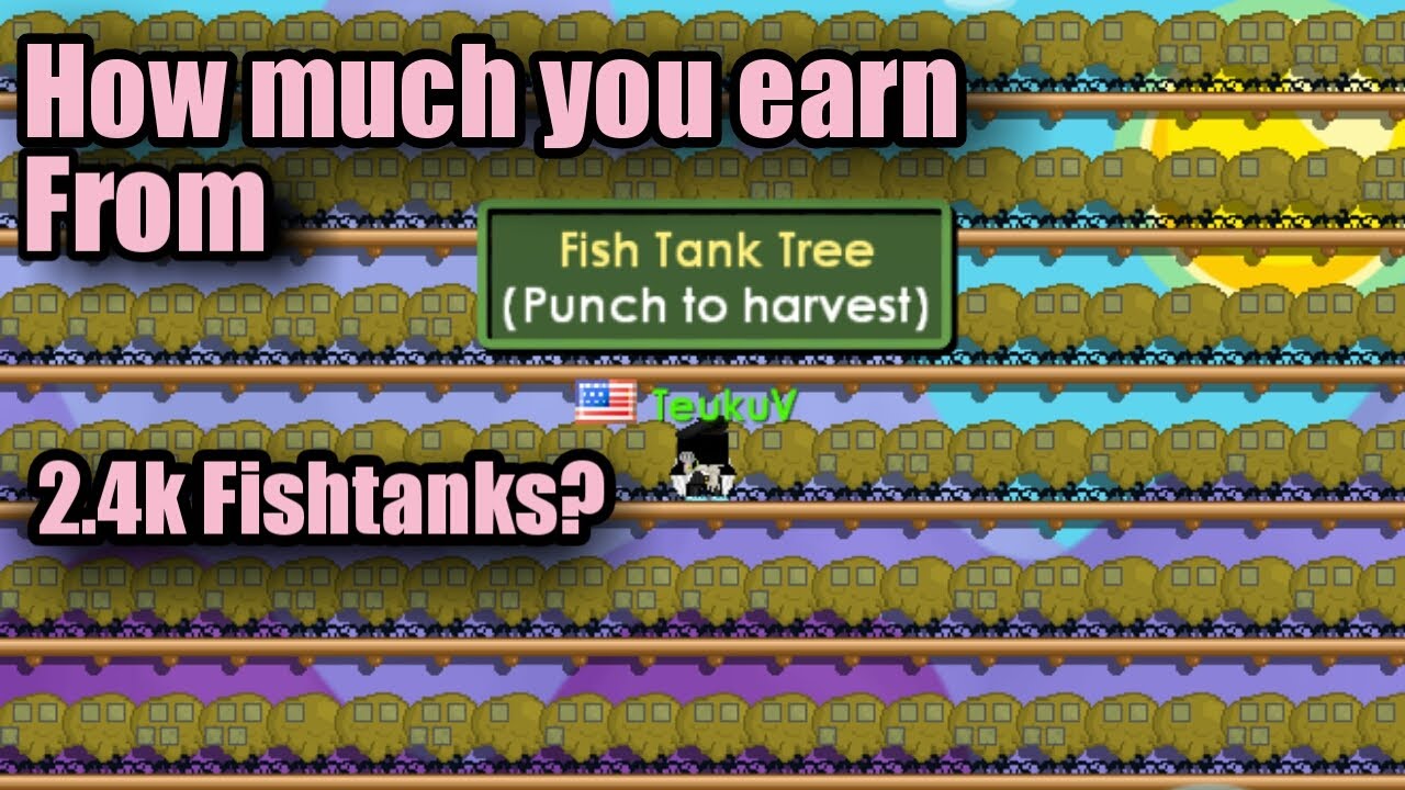 Growtopia || How Much You Earn From 2.4K Ftanks?
