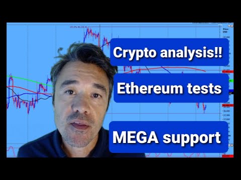 Outlook for Bitcoin & Ripple remains negative but some hope for Ethereum bulls as we test support