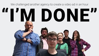 We challenged an agency to create a video ad in an hour