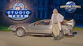 BACK TO THE FUTURE'S DOC BROWN: Studio Tour's 60th Anniversary at Universal Studios Hollywood