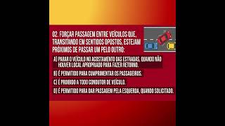 DESAFIO DE LEGISLAÇÃO DE TRÂNSITO! QUEM ACERTA ESTAS 3 QUESTÕES?
