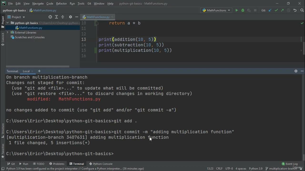 007 Git Branches Practice - YouTube