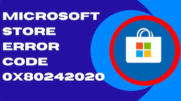 Microsoft Store Error Code 0x80242020 in Windows 11 / 10 Fixed