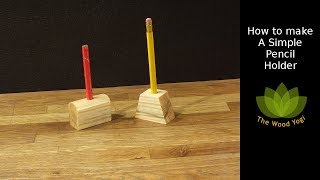 How to Make Simple Wooden Pencil Holders This is another very simple and quick woodworking project. ↓↓↓ Details in the description below↓↓↓ Subscribe ↓↓↓ Like ↓