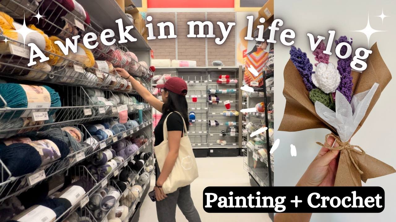 Art Vlog 🎨 A week in my life as an artist (Short Vlog) Painting ...