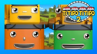 [Full ver] TITIPO S2 Compilation 6-10 l Train Cartoons For Kids | TITIPO TITIPO 2