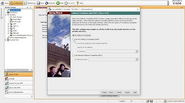 ASA 5505 initial config with the startup wizard