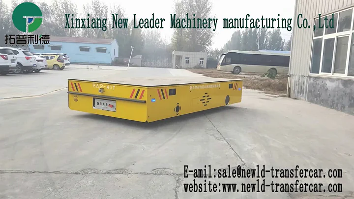 Heavy Duty Transfer Cart - Automated Guided Transport Car - Battery Powered