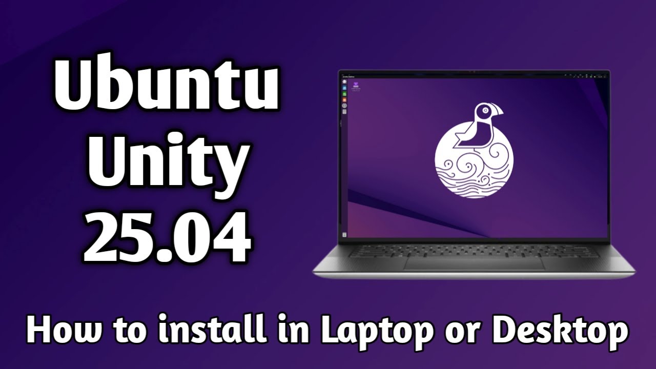How to install Ubuntu Unity 25.04 in Desktop or Laptop | Step By Step ...