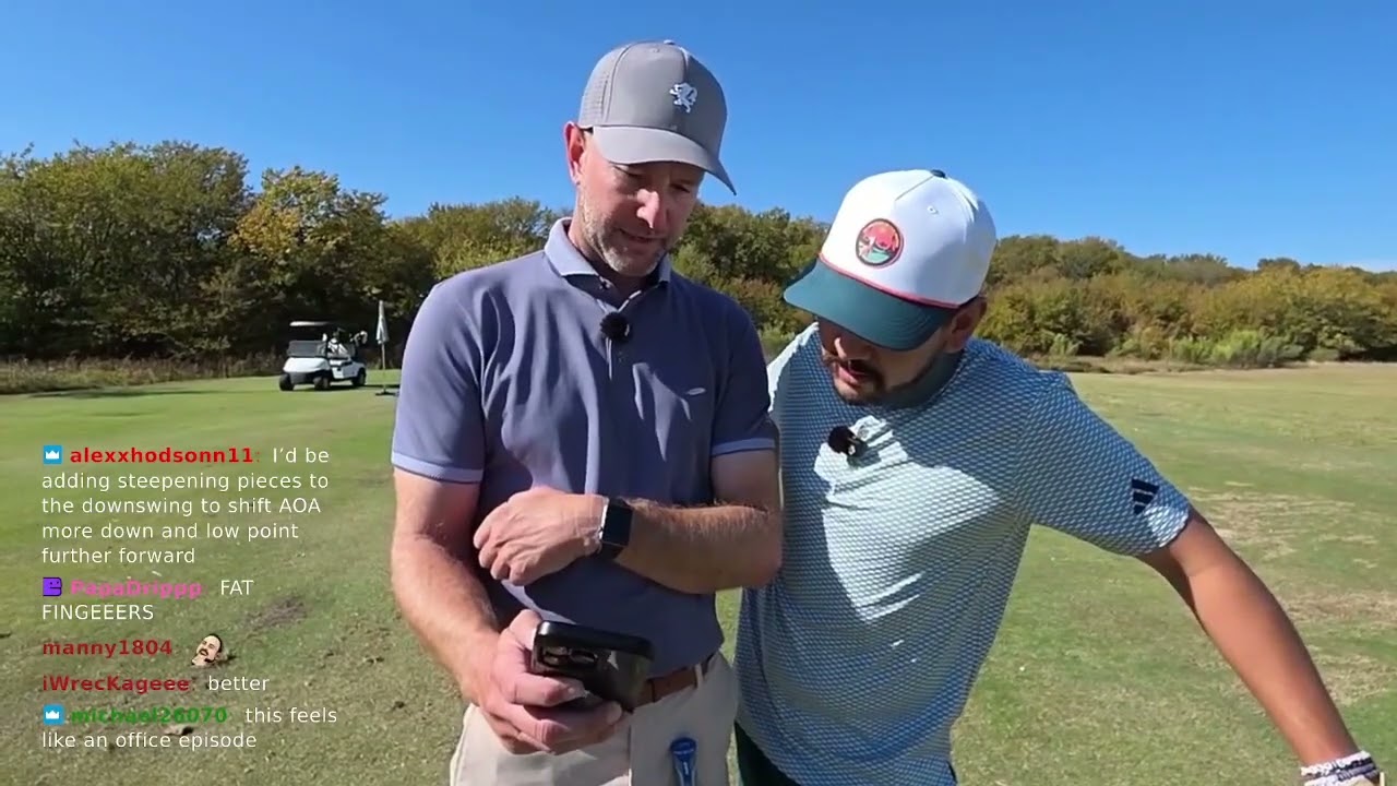 LIVE STREAM IRL GOLF LESSON WITH  @Castro1021  Part 2