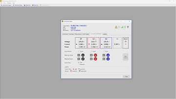 Opsætning af Fluke 1740 Serie Power Quality Logger