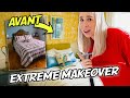 EXTREME HOME MAKEOVER de ma chambre au CHALET! *je sors de ma zone de confort*